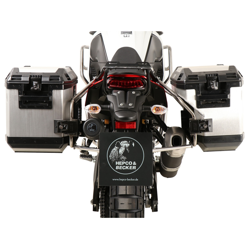 Ténéré 700 ( T7 ) 2019-2024 ✓ Ensemble supports + valises Xplorer Cutout Set - Alu