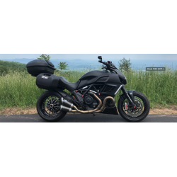 Diavel à partir de 2011 ✓ Support de top case Alurack Hepco-Becker