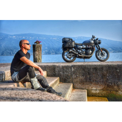 Speed Twin 1200 à partir de 2019 ✓ Supports de sacoches type C-Bow Hepco-Becker