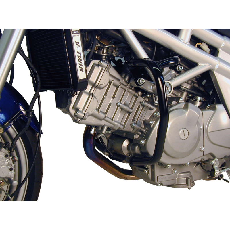 GT 650 Naked 2004-2007 ✓ Pare carters Noir Hepco-Becker
