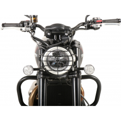 Scrambler 1200 XE 2019-2023 ✓ Grille de protection de phare Hepco-Becker