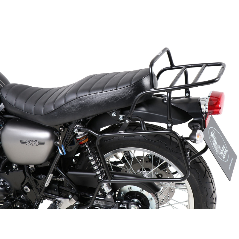 W 800 Street / Café à partir de 2019 ✓ Supports bagages complet Hepco-Becker Noir