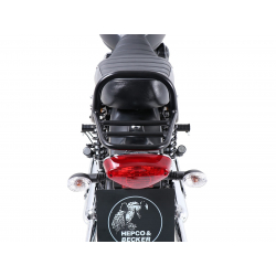 W 800 Street / Café à partir de 2019 ✓ Porte paquets Hepco-Becker Noir