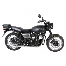 W 800 Street / Café à partir de 2019 ✓ Porte paquets Hepco-Becker Noir