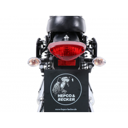 W 800 Street / Café à partir de 2019 ✓ Supports de sacoches type C-Bow Hepco-Becker Noir