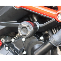 Shiver 900 à partir de 2017 ✓ Roulettes de protection fixation aluminium