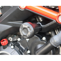 Shiver 900 à partir de 2017 ✓ Roulettes de protection fixation noir