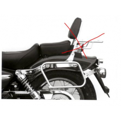 CA 125 Rebel 1995-2001 ✓ Supports sacoches laterales Hepco-Becker