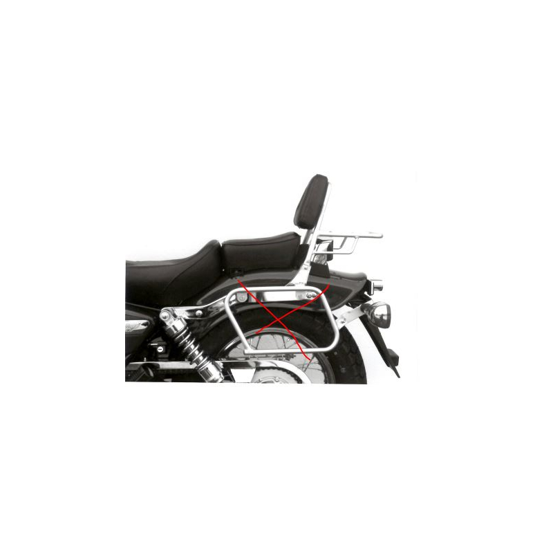CMX 250 Rebel 1996-2001 ✓ Sissybar Hepco-Becker sans porte paquets