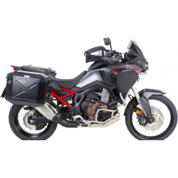 Africa Twin CRF 1100 L 2019-2023 ✓ Ensemble supports + valises Xplorer Cutout Set - Noir