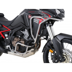 Africa Twin CRF 1100 L 2019-2023 ✓ Pare carters INOX compatible DCT Hepco-Becker