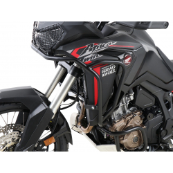 Africa Twin CRF 1100 L 2019-2023 ✓ Protections de réservoir NOIR Hepco-Becker