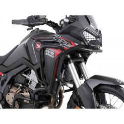 Africa Twin CRF 1100 L 2019-2023 ✓ Protections de réservoir NOIR Hepco-Becker