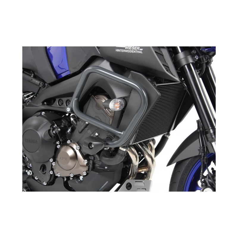 MT-09 SP 2018-2023 ✓ Pare carters Hepco-Becker avec tampons de protection