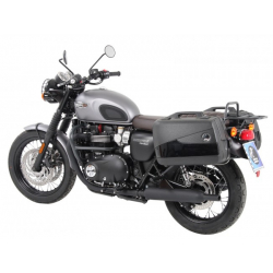 Bonneville T 100 Black 900 à partir de 2017 ✓ Supports de valises noir Hepco-Becker