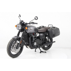 Bonneville T 100 Black 900 à partir de 2017 ✓ Supports de valises chrome Hepco-Becker