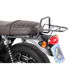 Bonneville T 100 Black 900 à partir de 2017 ✓ Support top case Noir Hepco-Becker
