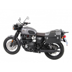 Bonneville T 100 Black 900 à partir de 2017 ✓ Supports de sacoches type C-Bow Hepco-Becker noir