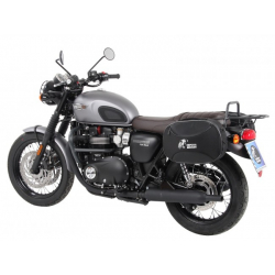 Bonneville T 100 Black 900 à partir de 2017 ✓ Supports de sacoches type C-Bow Hepco-Becker noir