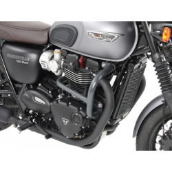 Bonneville T 100 Black 900 à partir de 2017 ✓ Pare carters Noir Hepco-Becker