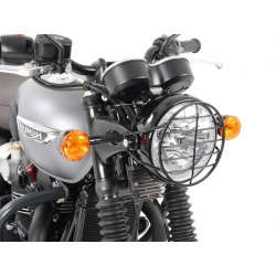 Bonneville T 100 Black 900 à partir de 2017 ✓ Grille de protection de phare Hepco-Becker