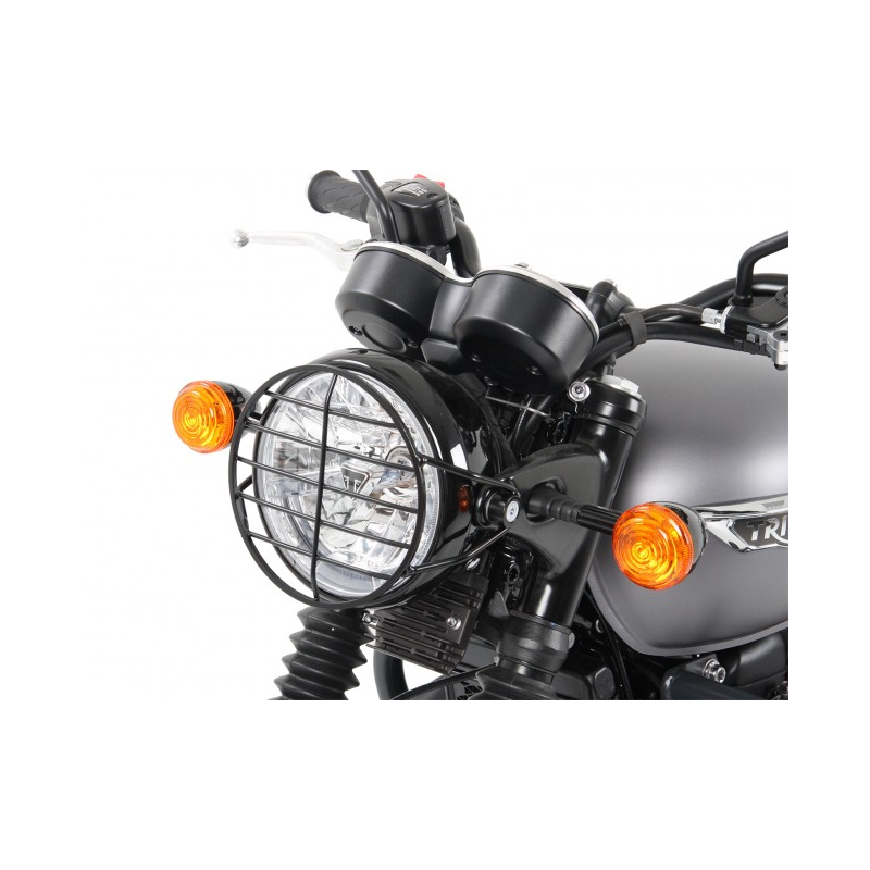 Bonneville T 100 Black 900 à partir de 2017 ✓ Grille de protection de phare Hepco-Becker