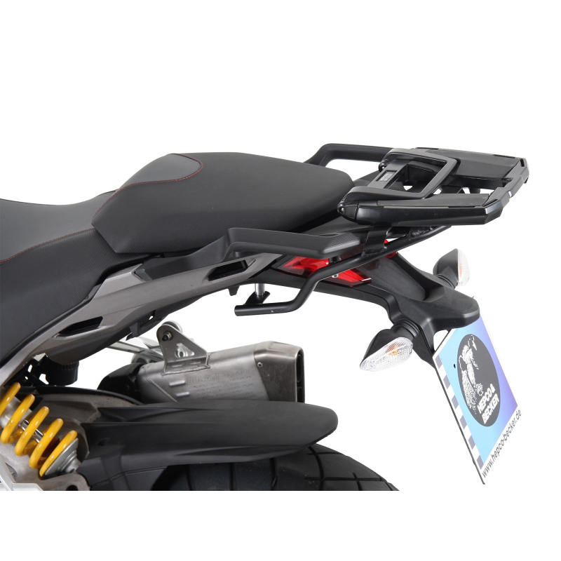 Multistrada 1260 Enduro 2019 ✓ Support de top case Alurack Hepco-Becker