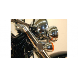 VN 900 Custom Vulcan 2007 ✓ Twinlights Hepco-Becker Noir