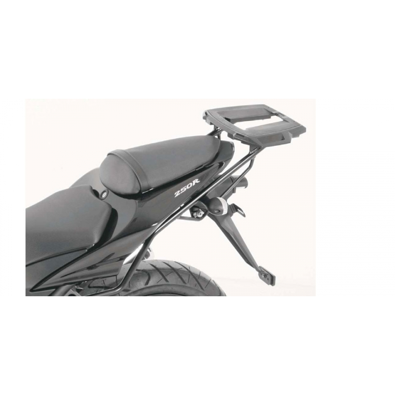 Ninja 250 R 2008-2012 ✓ Support de top case Alurack Hepco-Becker