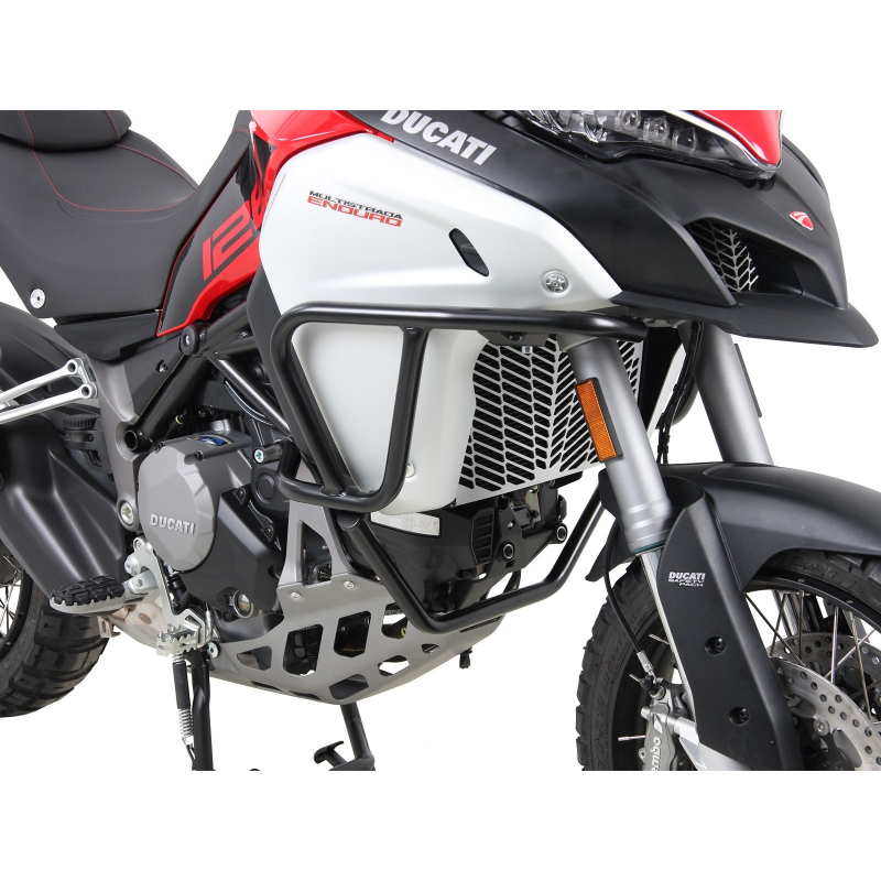 Multistrada 1260 Enduro 2019 ✓ Protections de réservoir Noir Hepco-Becker