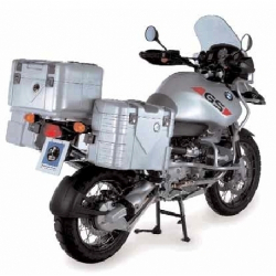 R 1200 GS 2004-2007 ✓ Supports de valises noir Hepco-Becker Lock-it
