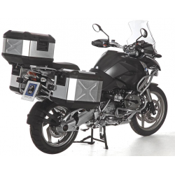 R 1200 GS 2004-2007 ✓ Supports de valises noir Hepco-Becker Lock-it
