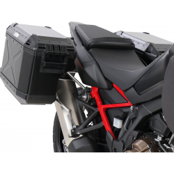 Africa Twin CRF 1100 L 2019-2023 ✓ Ensemble supports + valises Xplorer Cutout Set - Noir