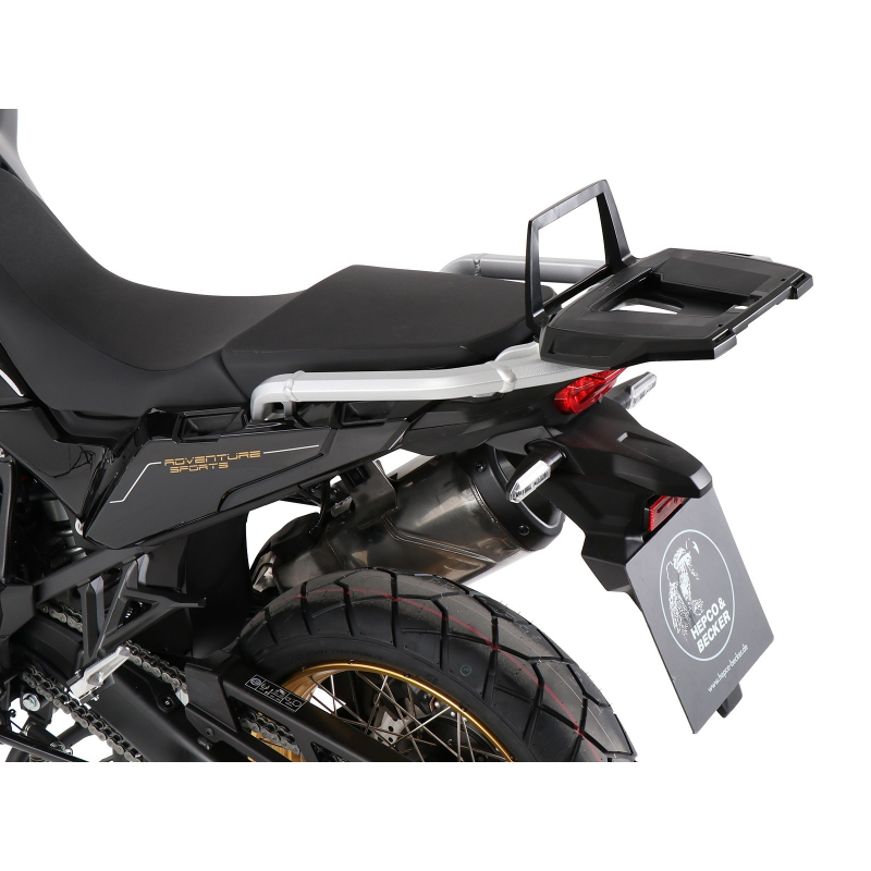 Africa Twin CRF 1100 Adventure Sports 2020-2023 ✓ Support de top case Alurack Hepco-Becker