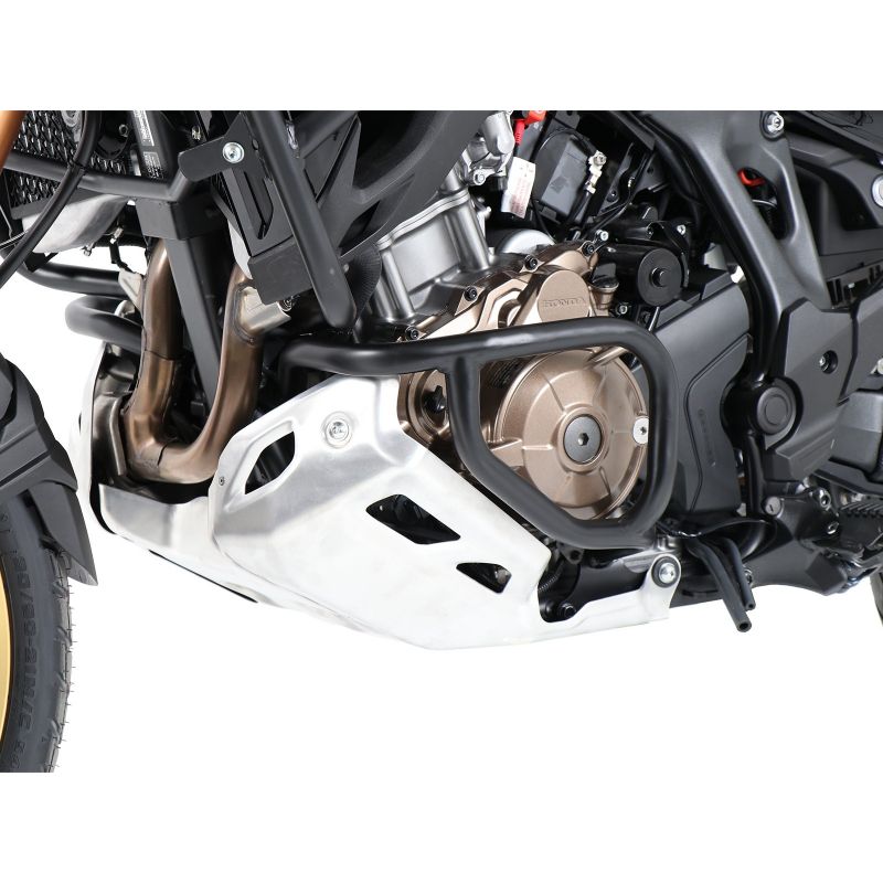 Africa Twin CRF 1100 Adventure Sports 2020-2023 ✓ Pare carters Noir compatible DCT Hepco-Becker