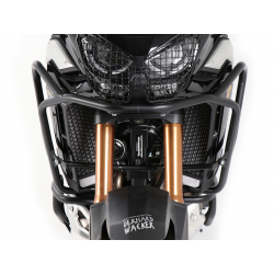 Africa Twin CRF 1100 Adventure Sports 2020-2023 ✓ Protections de réservoir NOIR Hepco-Becker