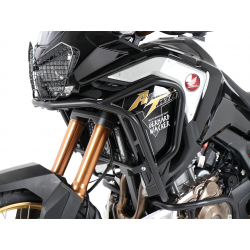 Africa Twin CRF 1100 Adventure Sports 2020-2023 ✓ Protections de réservoir NOIR Hepco-Becker