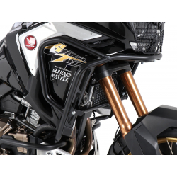 Africa Twin CRF 1100 Adventure Sports 2020-2023 ✓ Protections de réservoir NOIR Hepco-Becker