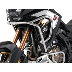 Africa Twin CRF 1100 Adventure Sports 2020-2023 ✓ Protections de réservoir INOX Hepco-Becker