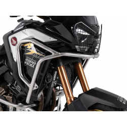 Africa Twin CRF 1100 Adventure Sports 2020-2023 ✓ Protections de réservoir INOX Hepco-Becker