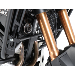 Africa Twin CRF 1100 Adventure Sports 2020-2023 ✓ Renforts Protège réservoir Hepco-Becker Noir