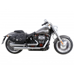 1868 Softail Fat Boy à partir de 2018 ✓ Supports de sacoches type C-Bow Hepco-Becker NOIR