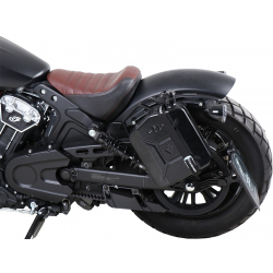 Scout Bobber à partir de 2018 ✓ Support Cutout + Canister 4L coté gauche Hepco-Becker