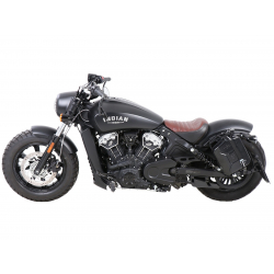 Scout Bobber à partir de 2018 ✓ Support Cutout + Canister 4L coté gauche Hepco-Becker