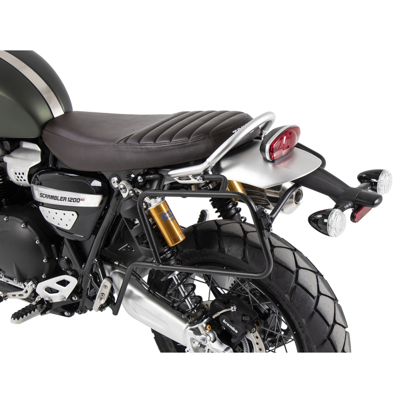 Scrambler 1200 XC 2019-2023 ✓ Supports de valises coté gauche Hepco-Becker