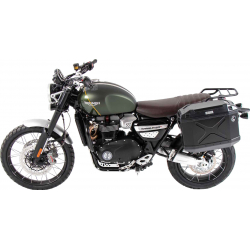 Scrambler 1200 XC 2019-2023 ✓ Supports de valises coté gauche Hepco-Becker