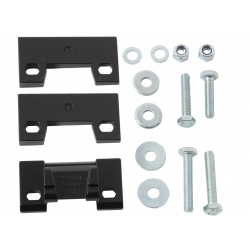 Bagagerie Hepco-Becker / Krauser ✓ Plaques arrières pour supports valises Alu Standard Hepco-Becker - L'unité