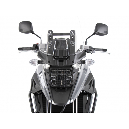 Grille De Protection Phare Moto Pour Yamaha XT660Z 2007-2017 - Métal Noir, 4 Points De Fixation - 8