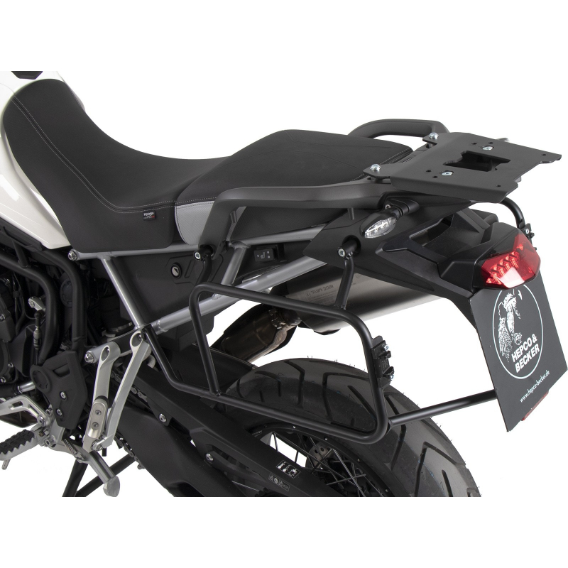 Valise de Moto côté Gauche A-Pro Aluminium 30L Noir