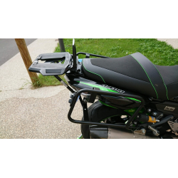 ZZ-R 1400 from 2012 ✓ Support de top case Alurack Hepco-Becker